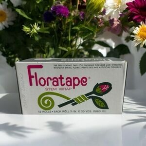 Stem Wrap Self-Sealing Tape Bouquet Stems Floral Novelties & Artificial Flowers